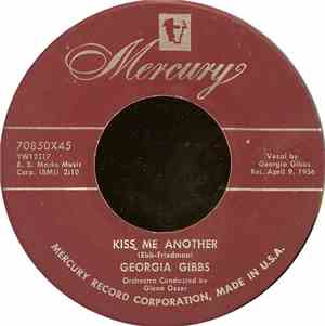 Georgia Gibbs - Kiss Me Another / Fool Of The Year