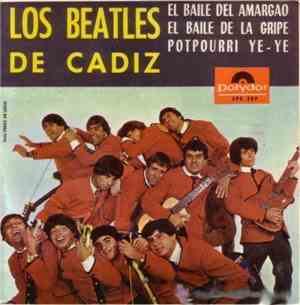 Los Beatles De Cádiz - El Baile Del Amargao / El Baile De La Gripe / Potpourri Ye-Yé