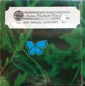 Appleton MacDowell Male Chorus - 45th Annual Concert