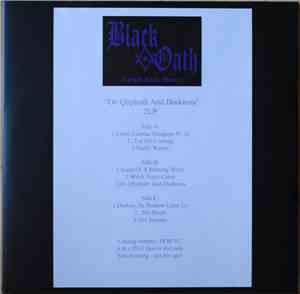 Black Oath - Ov Qliphoth And Darkness