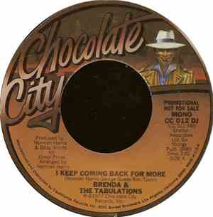 Brenda & The Tabulations - I Keep Coming Back For More