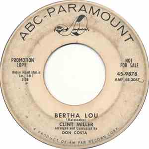 Clint Miller - Bertha Lou