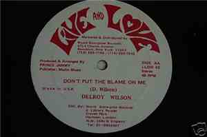 Delroy Wilson - Stop Acting Strange / Don't Put The Blame On Me