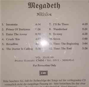 Megadeth - Risk