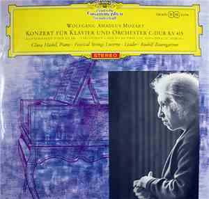 Clara Haskil, Mozart - Konzert Für Klavier Und Orchester C-Dur KV 415