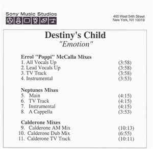 Destiny's Child - Emotion Remixes