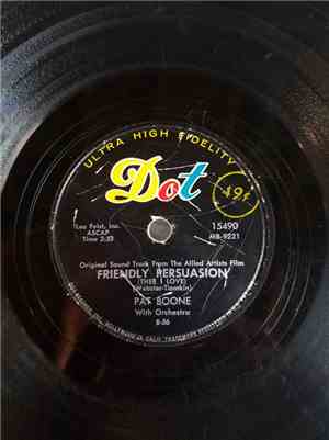 Pat Boone - Friendly Persuasion (Thee I Love) / Chains Of Love