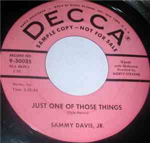 Sammy Davis, Jr. - Just One Of Those Things / Earthbound