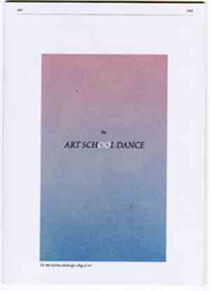 Various - The Art School Dance