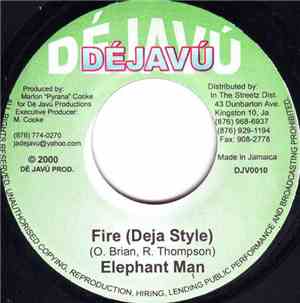 Elephant Man - Fire