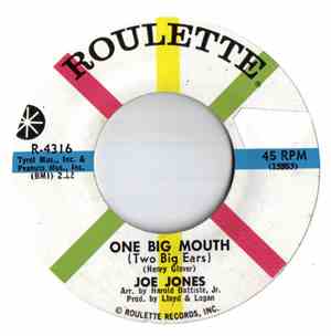 Joe Jones  - One Big Mouth (Two Big Ears)