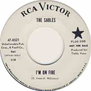 The Sables - I'm On Fire / Darling