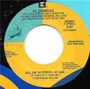 Al Jarreau - All Or Nothing At All