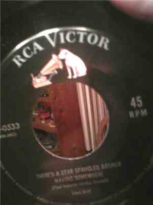 Elton Britt - There's A Star Spangled Banner Waving Somewhere