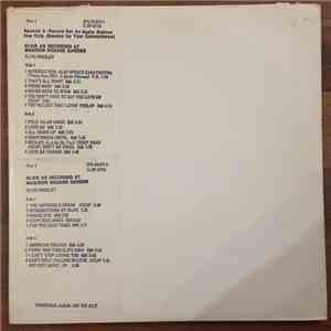 Elvis Presley - Elvis As Recorded At Madison Square Garden