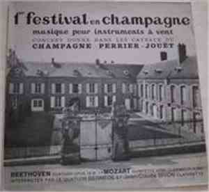 Mozart, Beethoven, Jean-Claude Brion, Quatuor Bernede - 1er Festival En Champagne Musique Pour Instruments Á Vent