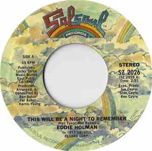 Eddie Holman - This Will Be A Night To Remember