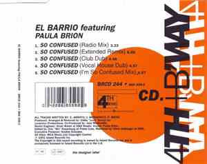 El Barrio Featuring Paula Brion - So Confused