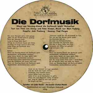 Jack Presburg, Fred Porgas - Die Dorfmusik