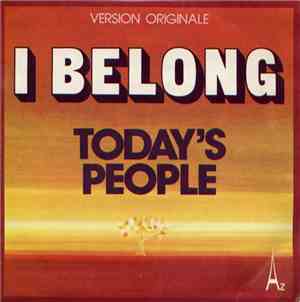 Today's People  - I Belong