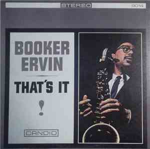 Booker Ervin - That's It!