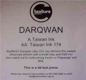 Darqwan - Taiwan Ink