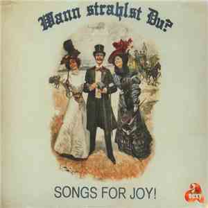 Dietermann, Palminger Und Erobique Präsentieren: Songs For Joy - Wann Strahlst Du?