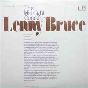 Lenny Bruce - The Midnight Concert