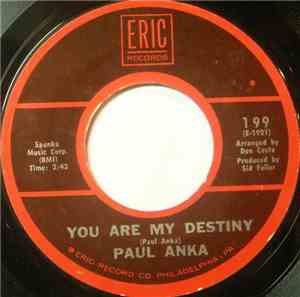 Paul Anka - You Are My Destiny / Let The Bells Keep Ringing