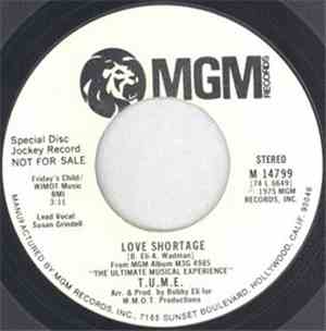 T.U.M.E. - Love Shortage