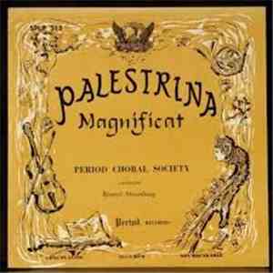 Giovanni Pierluigi da Palestrina, Period Choral Society, Robert Strassburg - A Concert Of A Capella Music For Treble Voices