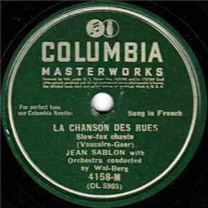 Jean Sablon - La Chanson Des Rues / Vous Qui Passez Sans Me Voir