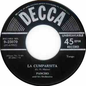 Pancho And His Orchestra - La Cumparsita / Mocosita
