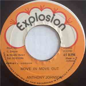 Anthony Johnson - Move In Move Out / Move In Move Out (Version)