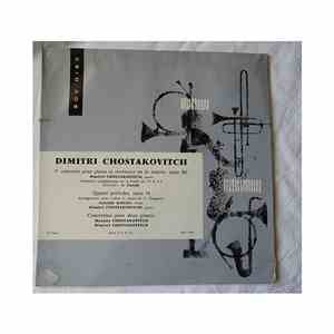 Dimitri Chostakovitch, Orchestre Symphonique De la Radio De L'U.R.S.S. - 2ème Concerto Pour Piano Et Orchestre En Fa Majeur, Op.101