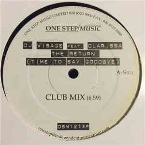 DJ Visage Featuring Clarissa - The Return (Time To Say Goodbye)