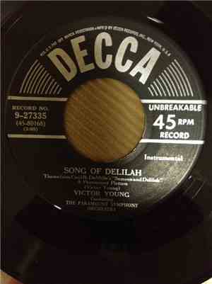 Victor Young Conducting The Paramount Symphony Orchestra - Song For Delilah
