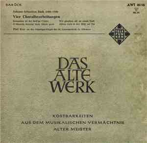 Johann Sebastian Bach, Piet Kee - Vier Choralbearbeitungen