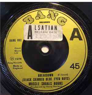 Muscle Shoals Horns - Breakdown (Black Skinned Blue Eyed Boys)