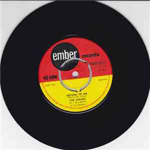 The Values  - Return To Me / That's The Way