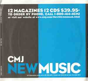 Various - CMJ New Music Monthly Volume 86 October 2000