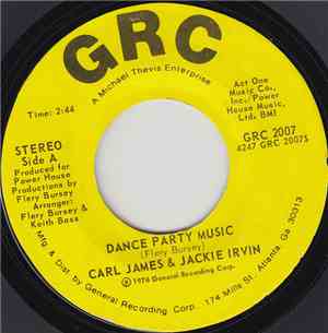 Carl James & Jackie Irvin - Dance Party Music