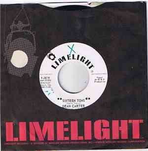 Dean Carter  - Sixteen Tons / The Lucky One