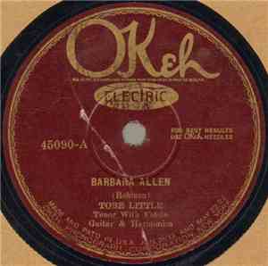 Tobe Little - Barbara Allen / Pearl Bryan