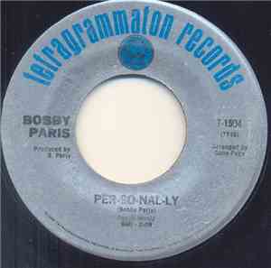 Bobby Paris - Per-So-Nal-Ly