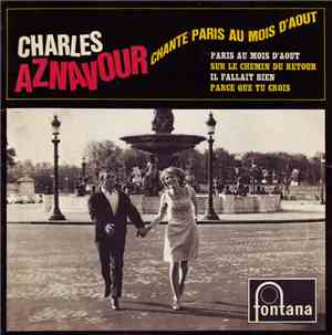 Charles Aznavour - Chante Paris Au Mois D'Août