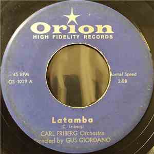 Carl Friberg Orchestra - Latamba