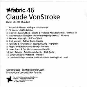 Claude VonStroke - Fabric 46 (Radio Mix)