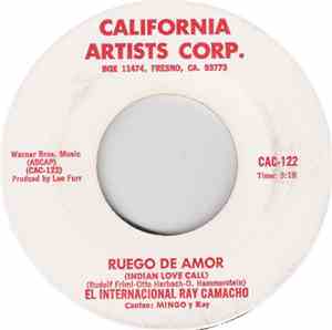 El Internacional Ray Camacho - Ruego De Amor (Indian Love Call)