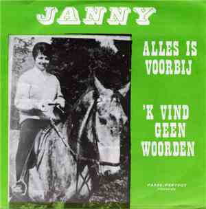 Janny Orkest: Geo Andries - 'k Vind Geen Woorden / Alles Is Voorbij